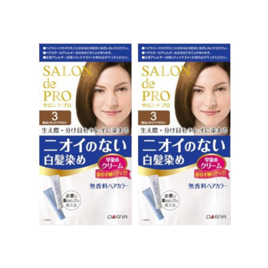 Wholesale Dariya Salon De Pro - Hair Color Cream - 1box - 3 Bright light brown 2ea Set | Carsha