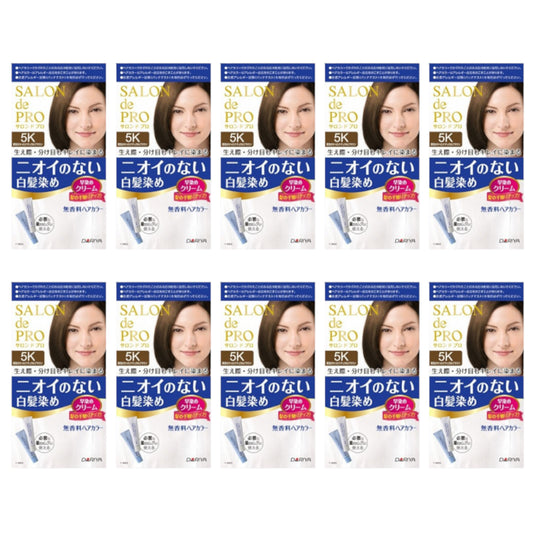 Wholesale Dariya Salon De Pro - Hair Color Cream - 1box - 5K Chestnut natural brown 10ea Set | Carsha