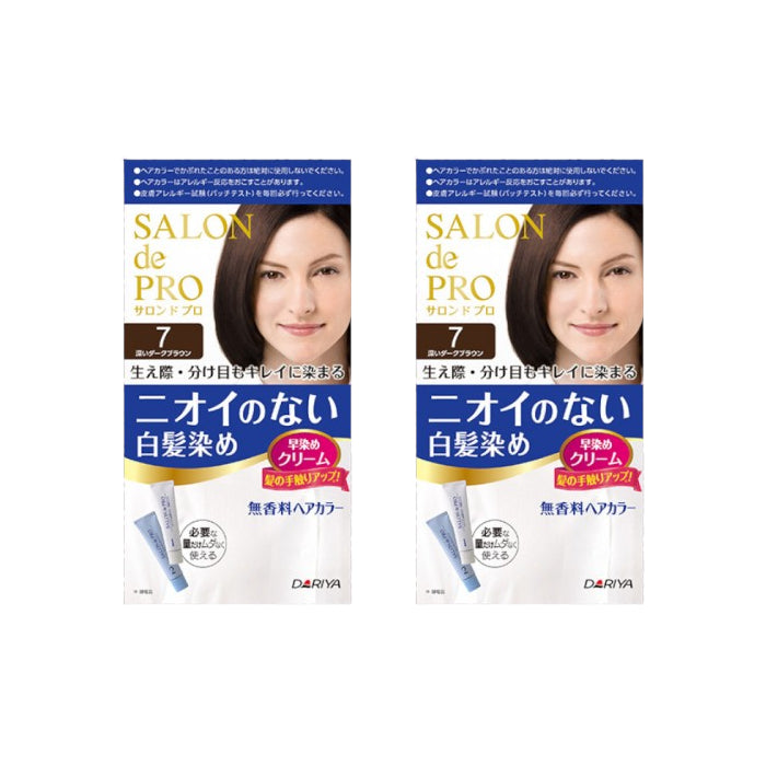 Wholesale Dariya Salon De Pro - Hair Color Cream - 1box - 7 Deep dark brown 2ea Set | Carsha