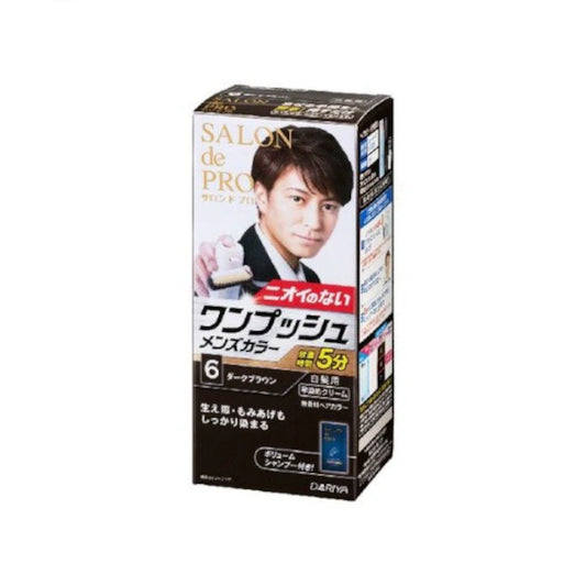 Wholesale Dariya - Salon De Pro One Push Men's Color - 1 set - 6 Dark Brown | Carsha