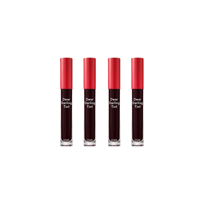 [Deal] ETUDE - Dear Darling Water Gel Tint - RD302 Dracula Red/5g (4ea) Set