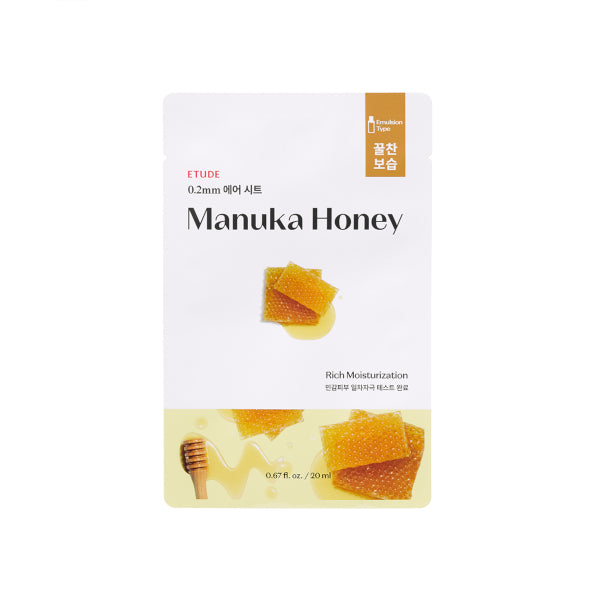 Wholesale Deal ETUDE - 0.2 Therapy Air Mask New - 1pc - Manuka Honey | Carsha