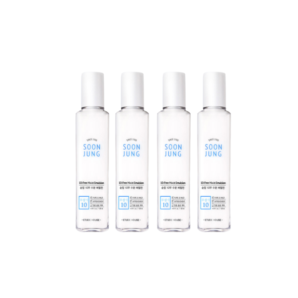 Wholesale Deal ETUDE - Soon Jung 10-Free Moist Emulsion - 130ml 4ea Set | Carsha