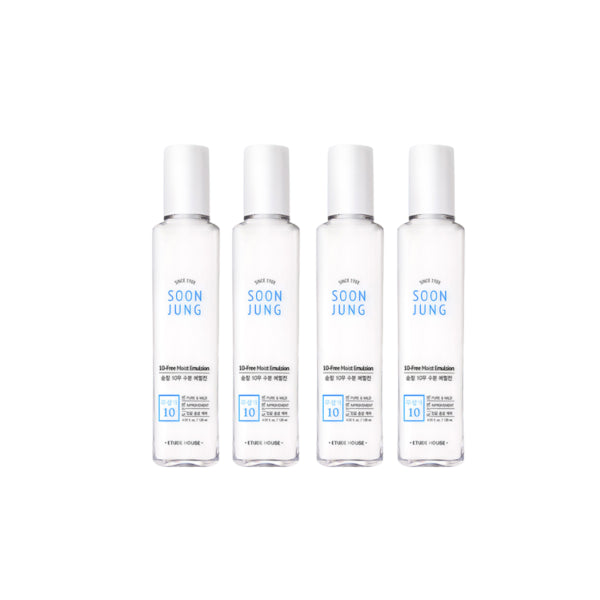 [Deal] ETUDE - Soon Jung 10-Free Moist Emulsion - 130ml (4ea) Set