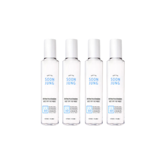 Wholesale Deal ETUDE - Soon Jung 10-Free Moist Emulsion - 130ml 4ea Set | Carsha