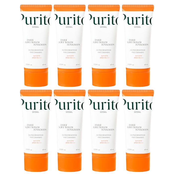 Wholesale DEAL Purito SEOUL - Daily Soft Touch Sunscreen SPF50+ PA++++ - 60ml 8ea Set | Carsha