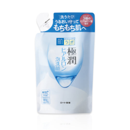 Wholesale Deal Rohto Mentholatum - Hada Labo Gokujyun Hyaluronic Face Foam Refill - 140ml | Carsha