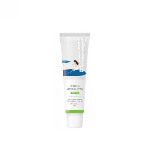 Wholesale Deal Round Lab - Birch Juice Moisturizing Mild-up Sun Cream SPF50+ PA++++ - 50ml | Carsha