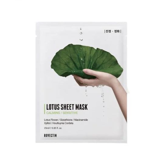 Wholesale ROVECTIN - Lotus Sheet Mask - 1pc | Carsha
