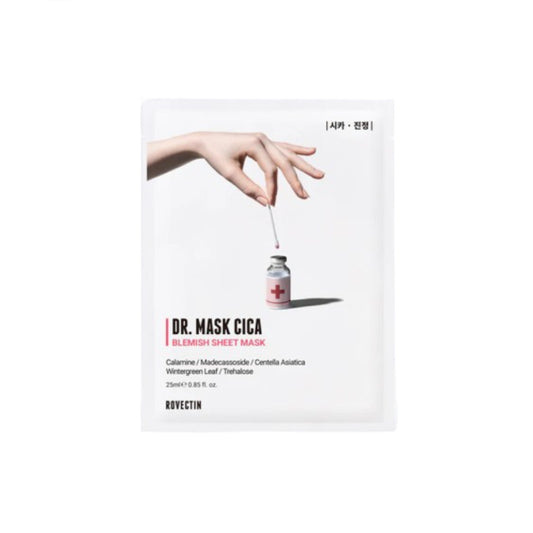 [Deal] ROVECTIN - Skin Essentials Dr. Mask Cica Pack - 1ea