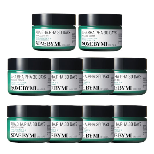 Wholesale DEAL SOME BY MI - AHA-BHA-PHA 30 Days Miracle Cream - 60g 10ea Set | Carsha