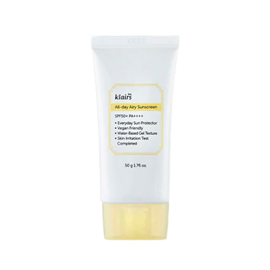 Wholesale Deal Dear, Klairs - All-day Airy Sunscreen SPF50+ PA++++ - 50g | Carsha