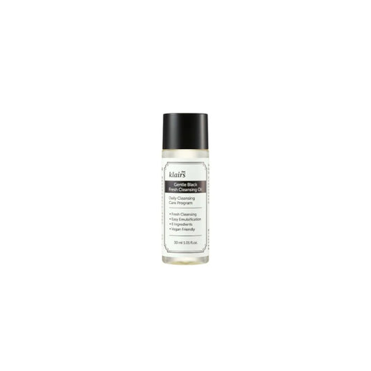 Dear, Klairs - Gentle Black Fresh Cleansing Oil - 30ml