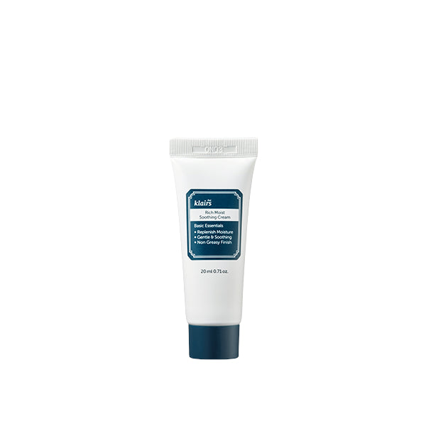 Wholesale Deal Dear, Klairs - Rich Moist Soothing Cream - 20ml | Carsha