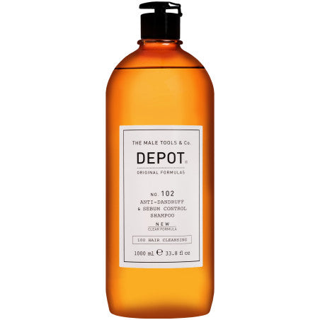 Wholesale Depot numero 102 Antiforfora - shampoo antiforfora per capelli da uomo, 1000ml | Carsha