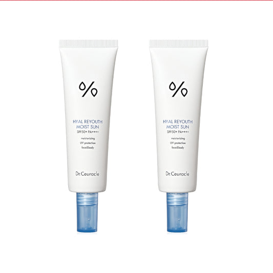 Wholesale Dr.Ceuracle - Hyal Reyouth Moist Sun SPF50+ PA++++ - 50ml 2ea Set | Carsha