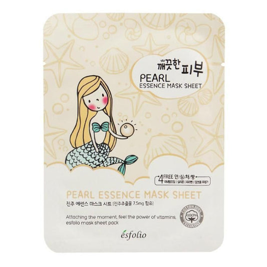 Wholesale Deal esfolio - Pure Skin Pearl Essence Mask Sheet - 10pc | Carsha