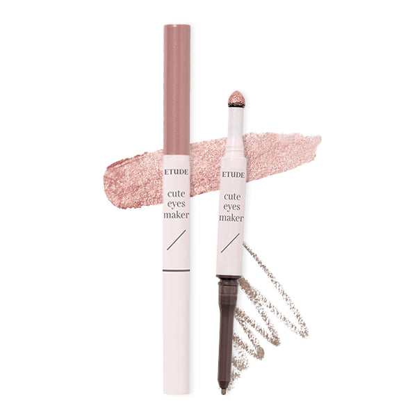 Wholesale Deal ETUDE - Cute Eyes Maker - 0.1g + 0.5g - Champagne Nude | Carsha