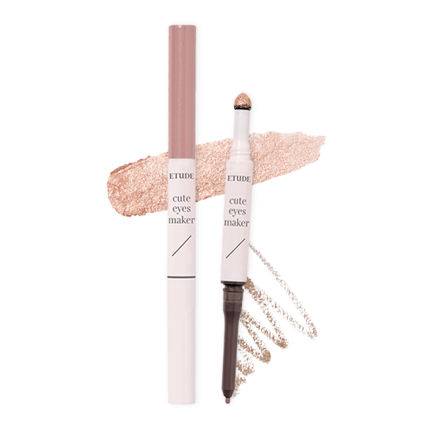Wholesale Deal ETUDE - Cute Eyes Maker - 0.1g + 0.5g - Peach Nude | Carsha