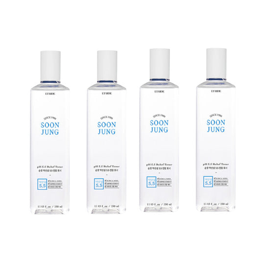 Wholesale ETUDE - Soon Jung PH 5.5 Relief Toner - 350ml 4ea Set | Carsha