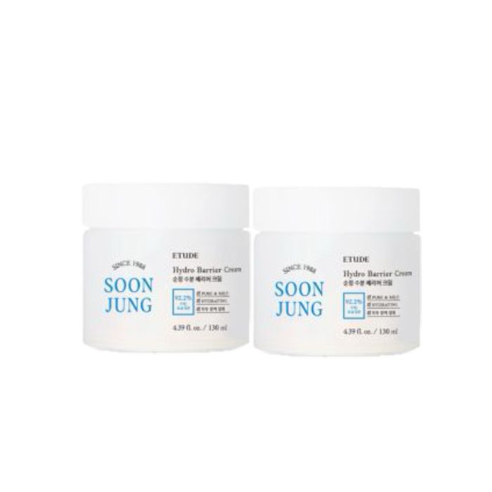 ETUDE  - Soon Jung Hydro Barrier Cream - 130ml (2ea) Set