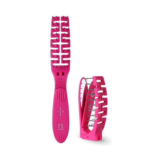 Wholesale F3 SYSTEMS - Compact Folding Hair Brush with Mirror - 1ea | Carsha