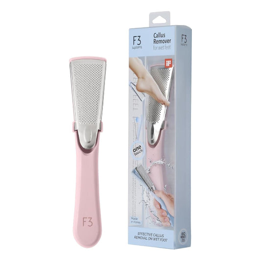 Wholesale F3 SYSTEMS - Metal Callus Remover - 1ea - Pastel Pink | Carsha