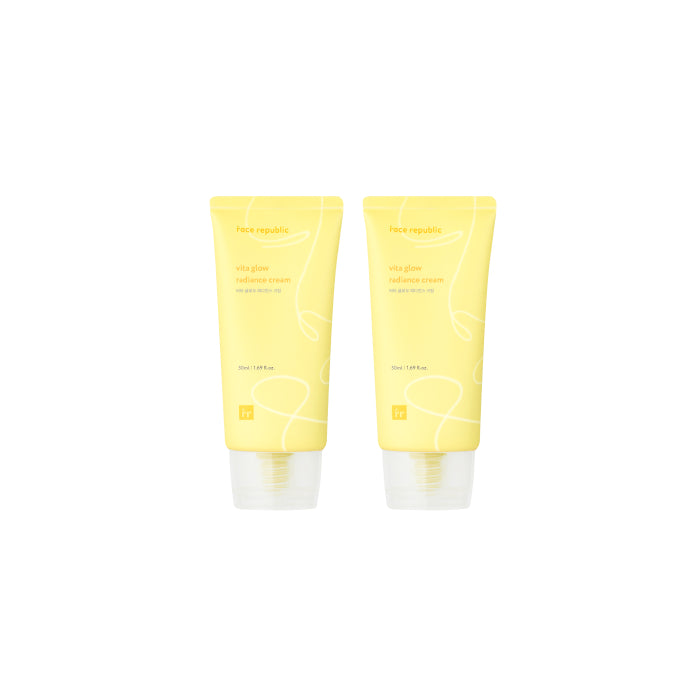 Wholesale face republic - Vita Glow Radiance Cream - 50ml 2ea Set | Carsha