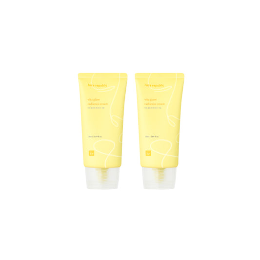 Wholesale face republic - Vita Glow Radiance Cream - 50ml 2ea Set | Carsha