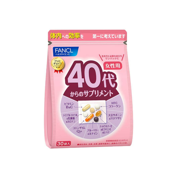 Wholesale Fancl - Supplements For Women In Their 40S - 30 packs | Carsha