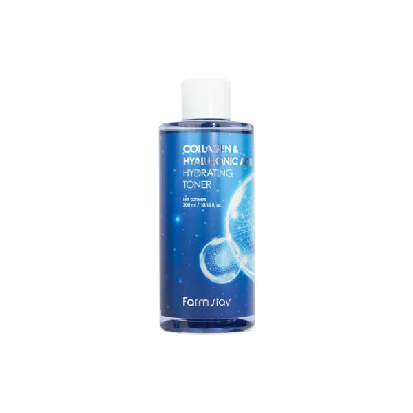 Wholesale Farm Stay - Collagen & Hyaluronic Acid Hydrating Toner - 300ml | Carsha
