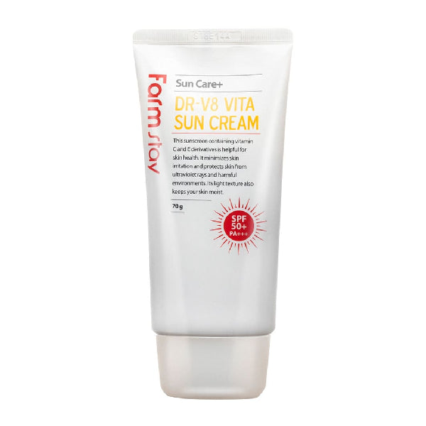 Wholesale Farm Stay - Dr-V8 Vita Sun Cream SPF50+ PA+++ - 70g | Carsha