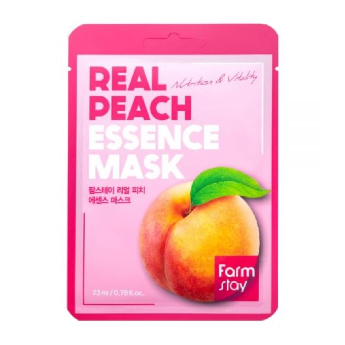 Wholesale Farm Stay - Real Essence Mask Peach - 1pc | Carsha