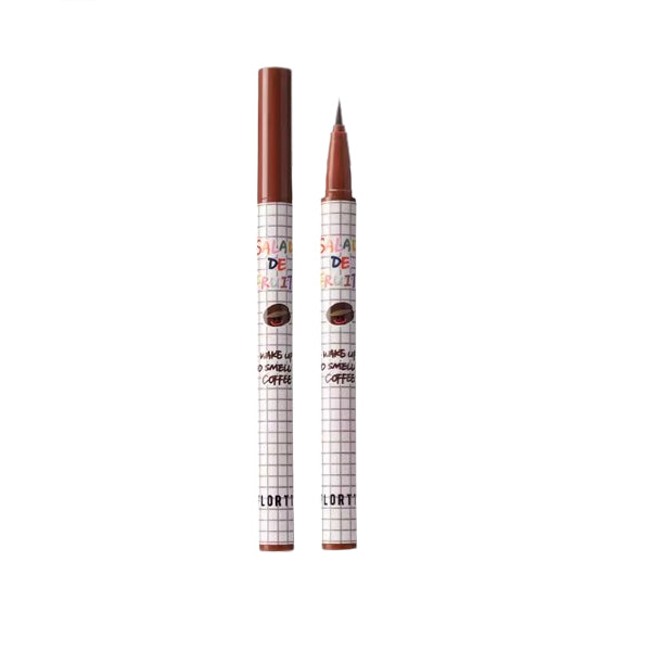 Wholesale Flortte - Salade De Fruits Liquid Eyeliner - 0.5ml - 02 Coffee | Carsha