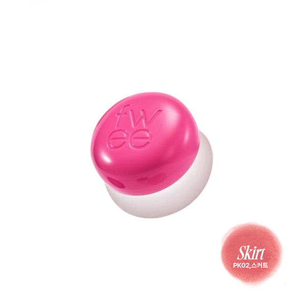 Wholesale Fwee - Lip & Cheek Blurry Pudding Pot - 5g - PK02 Skirt | Carsha
