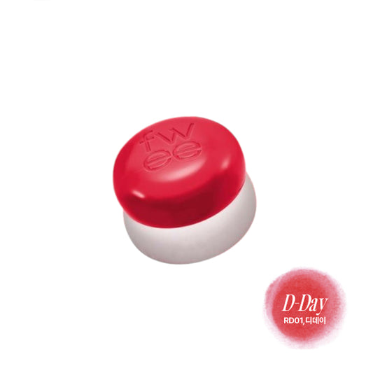 Wholesale Fwee - Lip & Cheek Blurry Pudding Pot - 5g - RD01 D-Day | Carsha