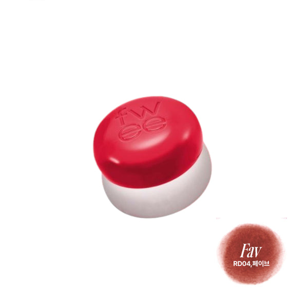 Wholesale DEAL Fwee - Lip & Cheek Blurry Pudding Pot - 5g - RD04 Fav | Carsha