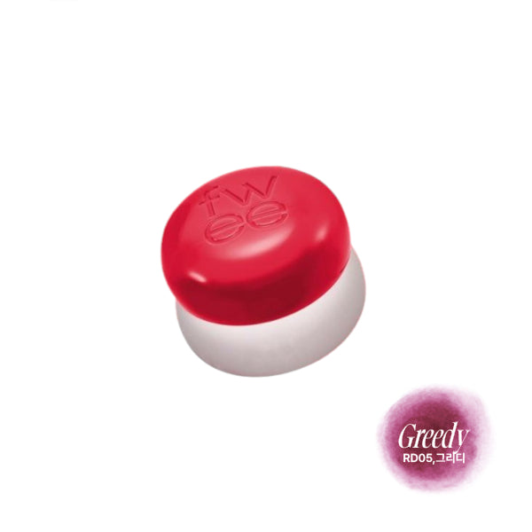 Wholesale DEAL Fwee - Lip & Cheek Blurry Pudding Pot - 5g - RD05 Greedy | Carsha