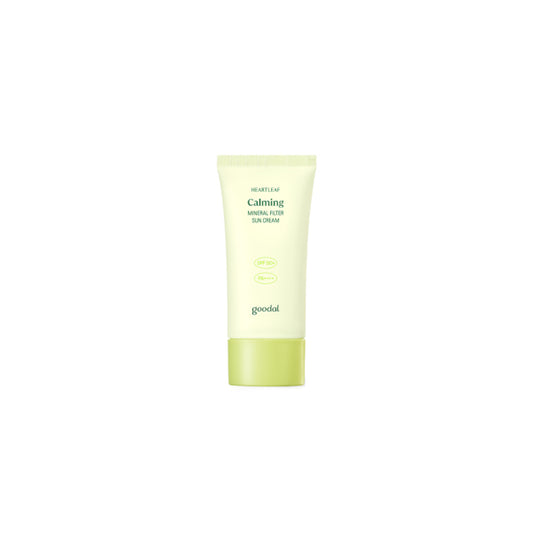 Wholesale DEAL Goodal - Heartleaf Calming Mineral Filter Sun Cream SPF50+ PA++++ - 50ml | Carsha