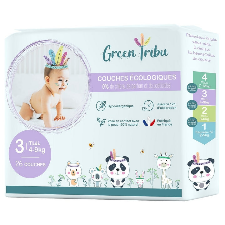 Tribù Verde Strati Ecologici - 4-9kg - Misura 3 - 26 strati