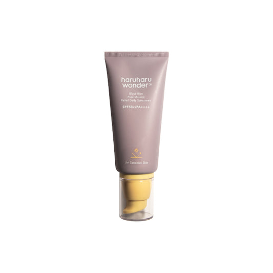 Wholesale haruharu wonder - Black Rice Pure Mineral Relief Daily Sunscreen SPF50+ PA++++ - 50ml | Carsha