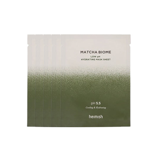 Wholesale heimish - Matcha Biome Low pH Hydrating Mask Sheet - 5pcs | Carsha