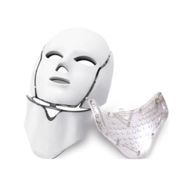Wholesale Home Care - 7 Color Wavelength LED Mask - 1set - Face + Neck | Carsha