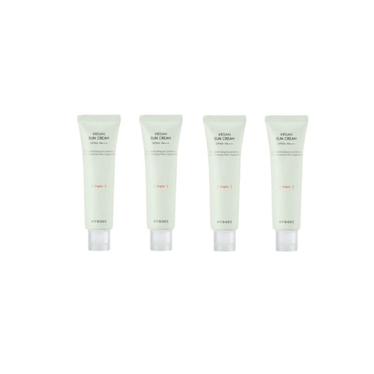 HYGGEE - Vegan Sun Cream SPF50+ PA++++ - 50ml (4ea) Set