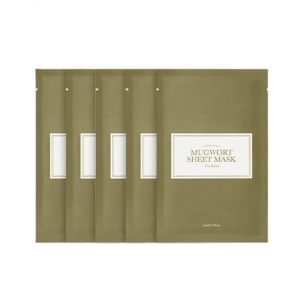 Wholesale I'm From - Mugwort Sheet Mask - 5pcs | Carsha