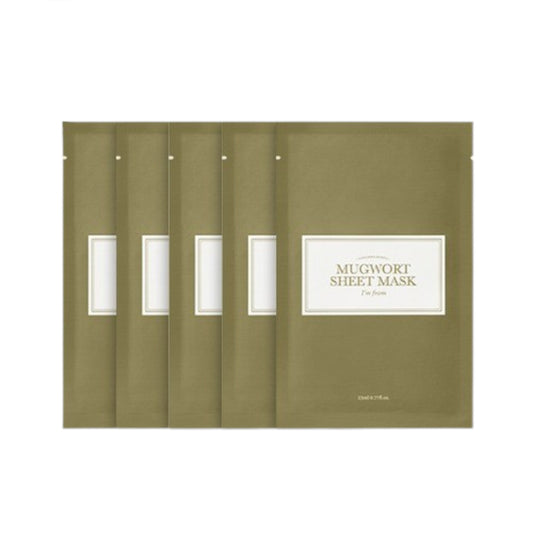 Wholesale I'm From - Mugwort Sheet Mask - 5pcs | Carsha