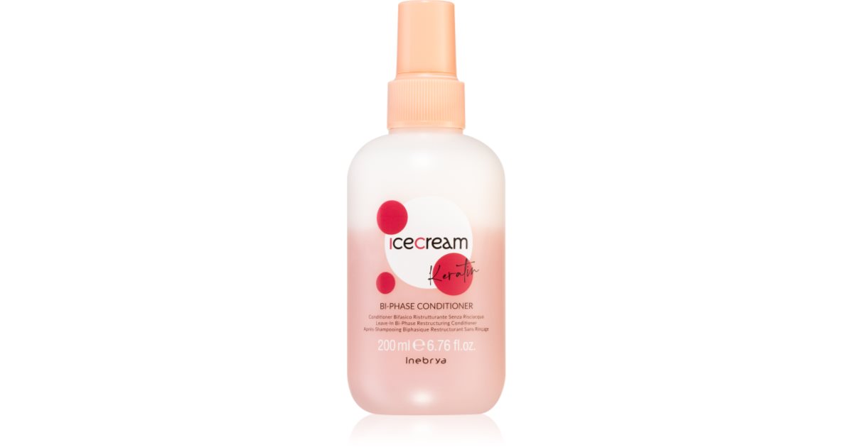 Inebrya Ice Cream Keratin Be-phase Balsamo bifase 200ml