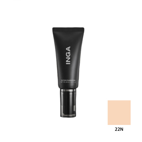 Wholesale INGA - Tattoo Foundation - 30ml - 22N Neutral Beige | Carsha