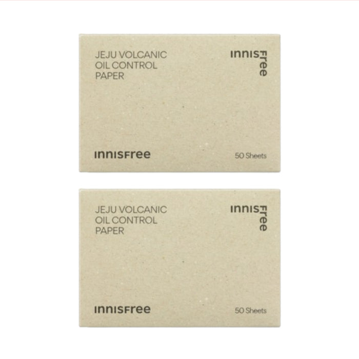 Innisfree Jeju Volcanic Oil Control Paper - 50pcs (2ea) Set