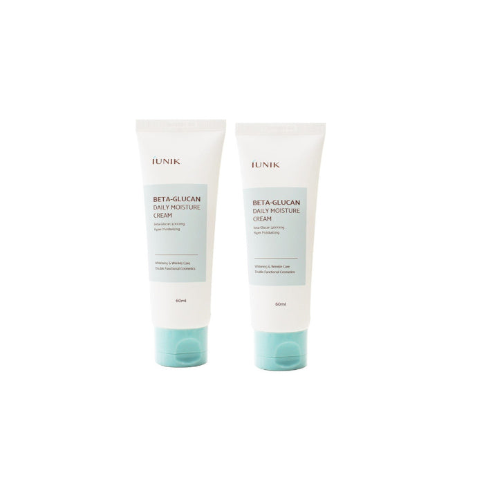 Wholesale iUNIK - Beta Glucan Daily Moisture Cream - 60ml 2ea Set | Carsha